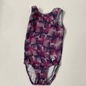 Plum gymnastics leotard. Tank practice Size adult XS